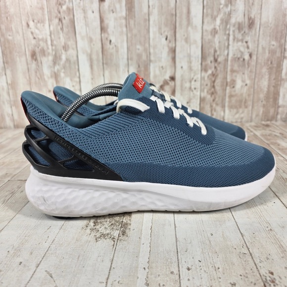 Kizik Shoes - Kizik Athens Hands Free Sneakers Womens 11 Wide Storm Blue K3FCDATHDS01-2E